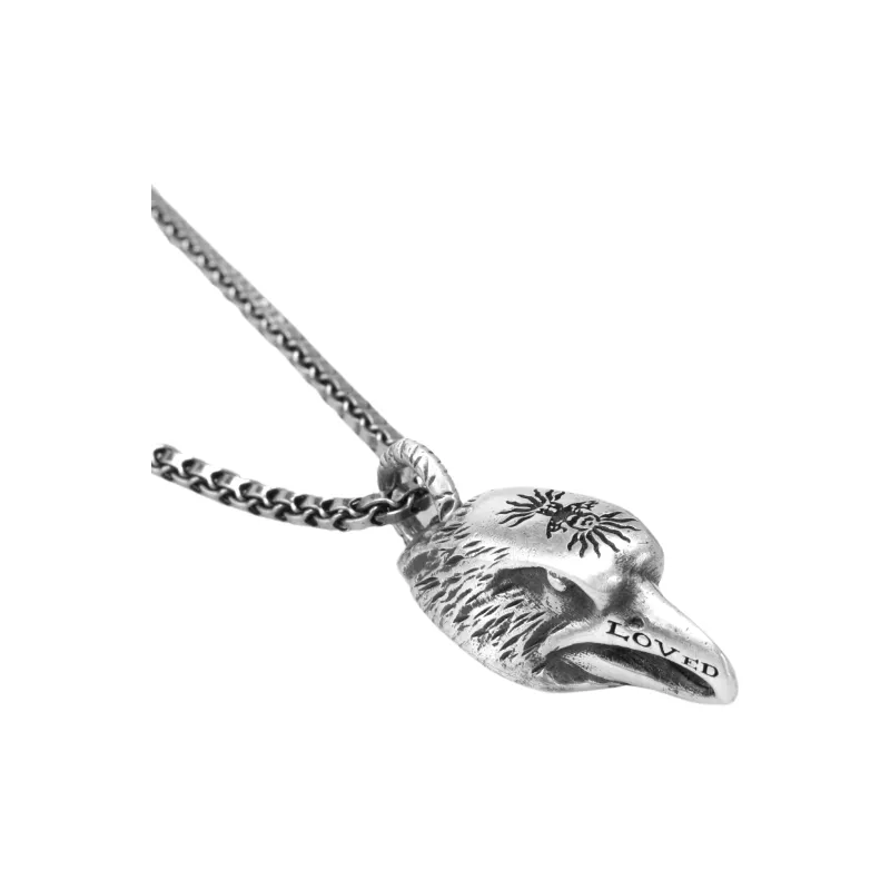 GUCCI Necklaces Women's Silver-3