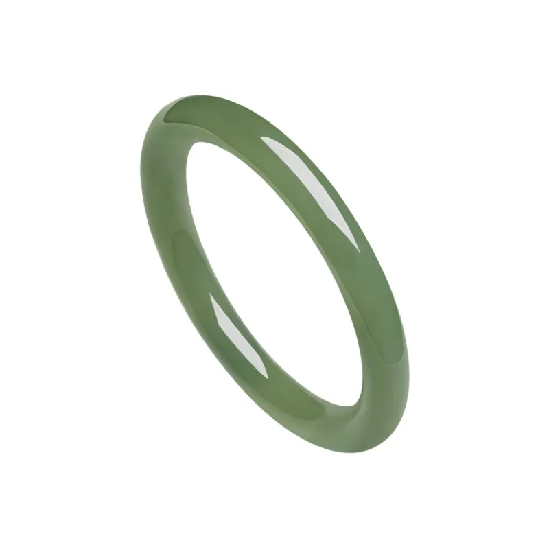 ZHOU LIU FU Bangles Green Jade Women's-24