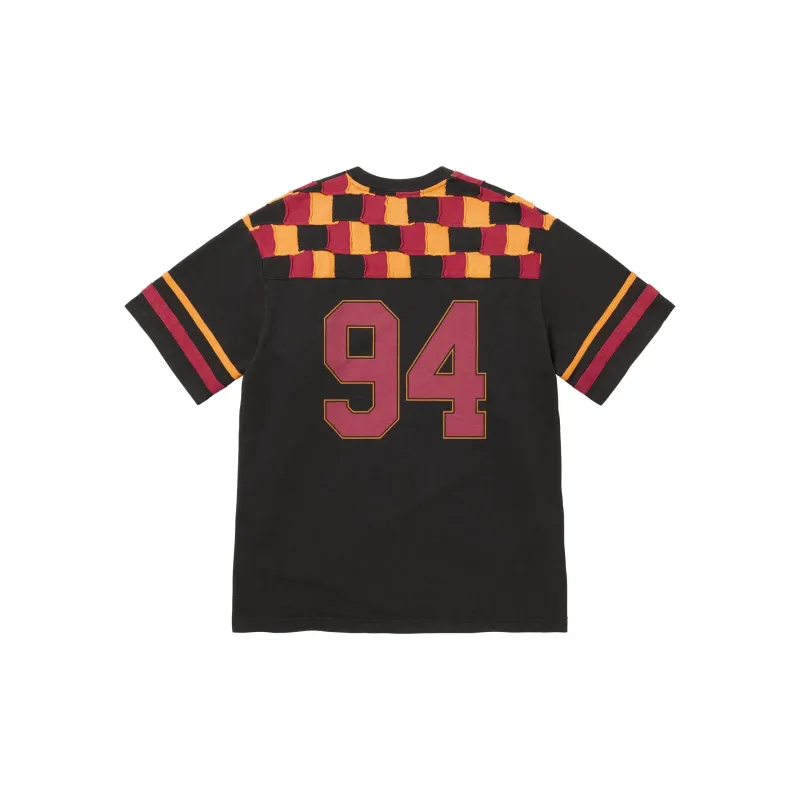Supreme Patchwork Yoke Football Top-5