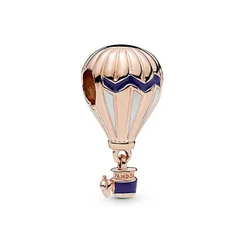 Pandora Alloy Pendants Women's Rose Gold Blue