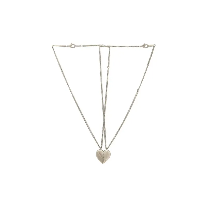 Balenciaga Necklaces Unisex Silver-1