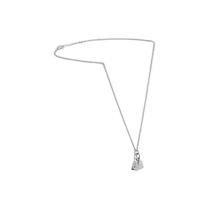 HERMES K White Gold Necklaces Unisex-2