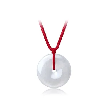 CHOW TAI FOOK Glutinous Jade Necklaces Unisex