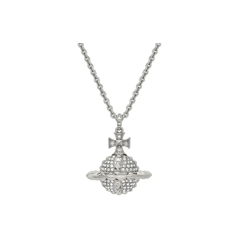 Vivienne Westwood Rhodium Necklaces Women's Silver-0