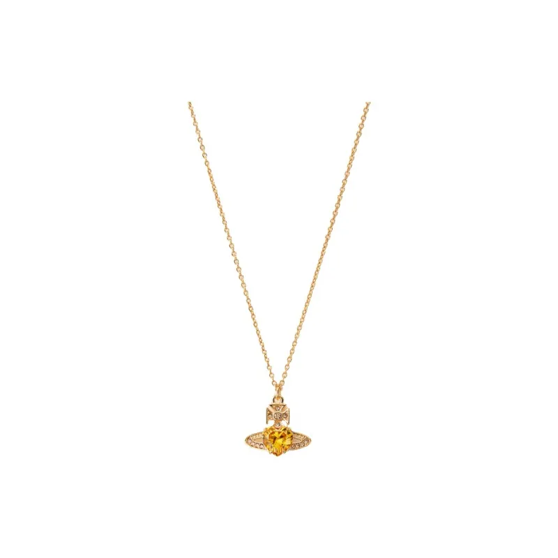 Vivienne Westwood 2023 Spring Summer Rhinestone Necklaces Women's-0