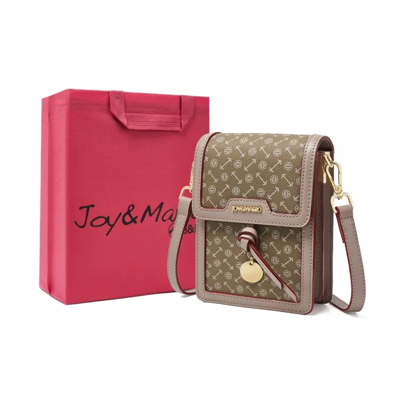 Joy&Mario PVC Lightweight Casual Commute Crossbody Bag, Shoulder Bag Regular Women's Ecru/Matcha/Coffee-3