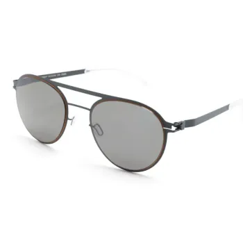 MYKITA Metal Aviator Sunglasses Unisex Black
