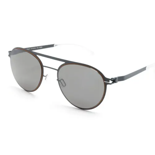 MYKITA Metal Aviator Sunglasses Unisex Black
