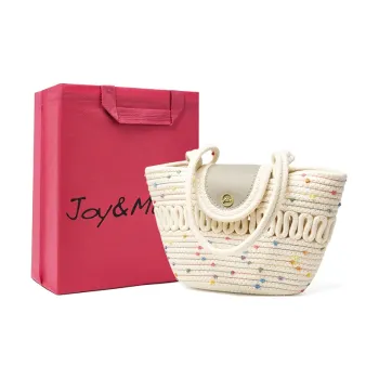 Joy&Mario Refined, Practical, And Stylish Good Looking Commute French Niche Large Size Women's Ecru