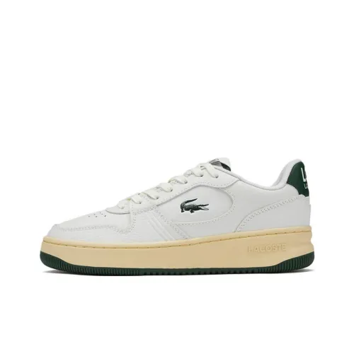 LACOSTE Low Top Skateboard Shoes Women's Ecru