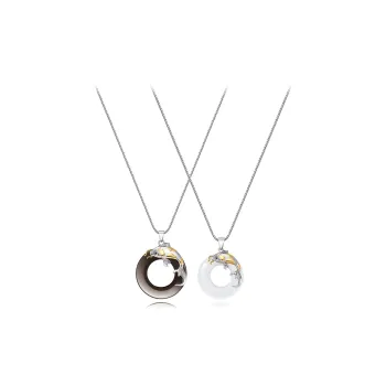 Muyan Colored Glaze Necklaces Unisex