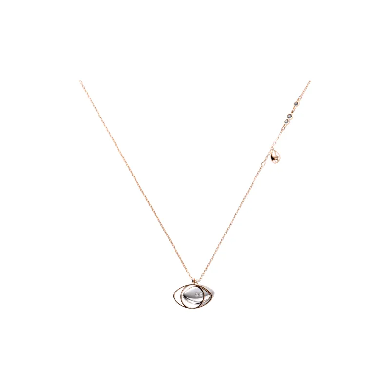 Swarovski Symbolica Alloy Necklace Bangle Set Women's Rose Gold-1