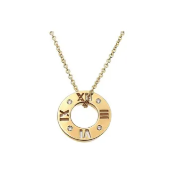 TIFFANY & CO. Atlas® Metal Necklaces Women's Gold