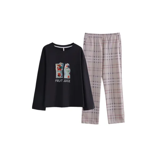 Dorame Pajama Set Women's Dark Gray
