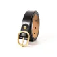 Gold Black Strap