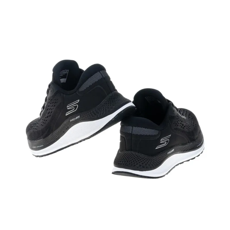 Skechers GO Run Persistence Breathable And Sweat-absorbent Low-Top Running Shoes Women's Black-3