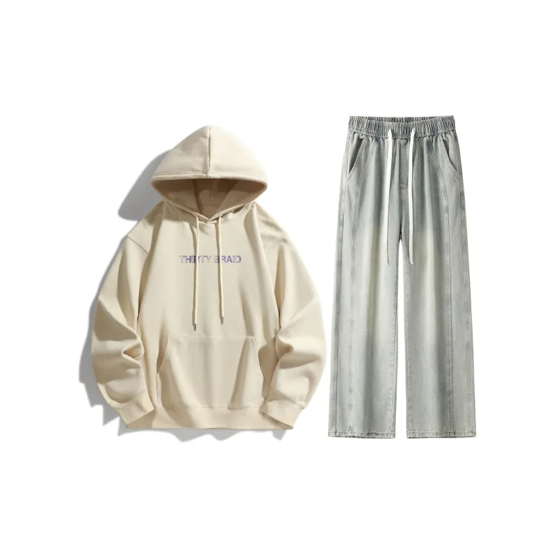 30BRAID Sweatshirt Sets Unisex-69