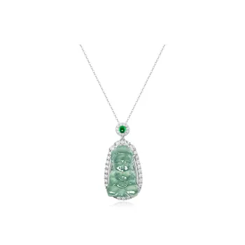 North Cain Ice Type Jadeite Pendants Unisex