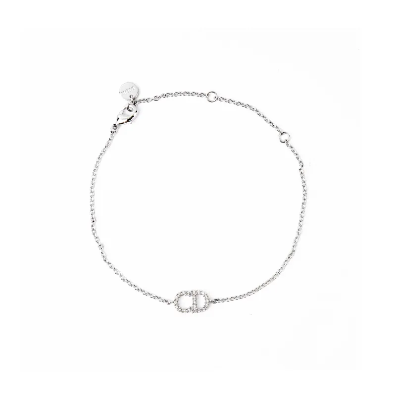 DIOR Metal Crystal Bracelets Women's-0