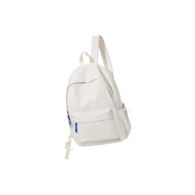 RIOREX Fabric Backpack Unisex White/Black/Pink/Blue/Green/Purple-6