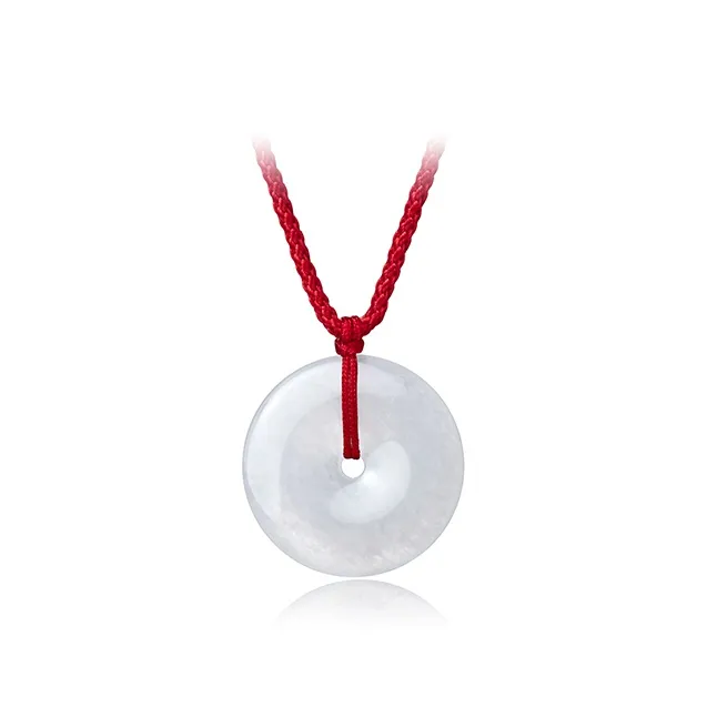 CHOW TAI FOOK Glutinous Jade Necklaces Unisex-1