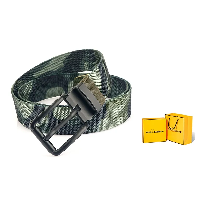 FREE RABBITⅡ Nylon Belts Unisex 3.8cm-13