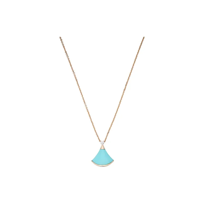 BVLGARI Divas' Dream Series 18K Rose Gold Necklaces Unisex-0