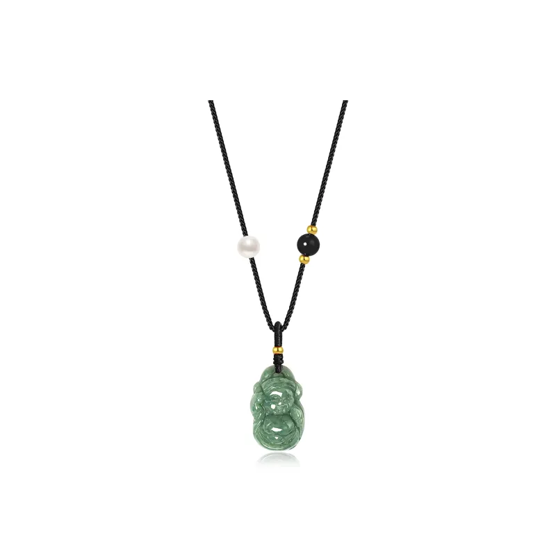 North Cain Bean Type Jadeite Pendants Unisex-0