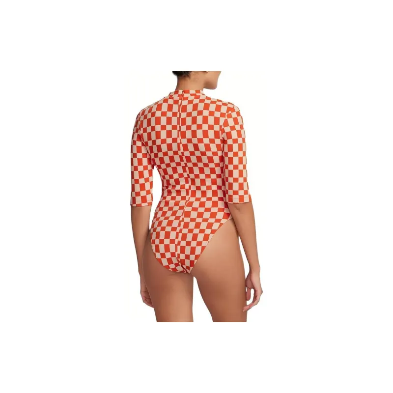 Nike SS24 Jumpsuit Women's Orange Red-1