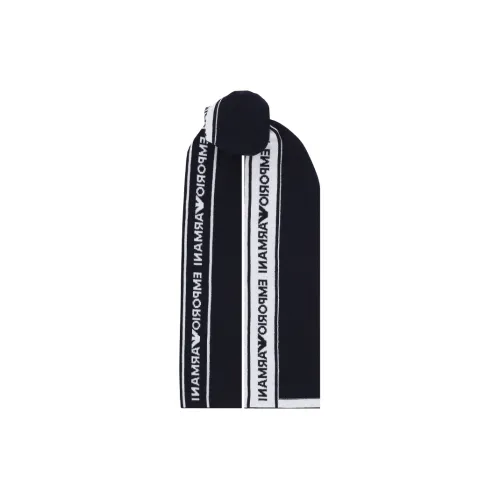 EMPORIO ARMANI Logo intarsia Scarf