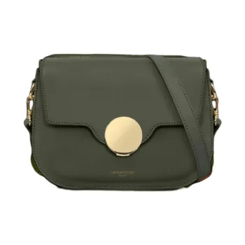 Le Parmentier Genuine Leather Crossbody Bag Shoulder Bag Regular Women's Forest Green