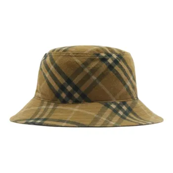 Burberry Cotton Bucket Hats Men's Brown