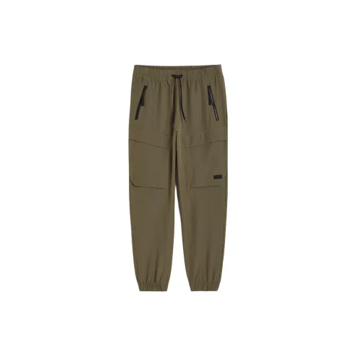 H&M Cargo Pants Men Khaki Green