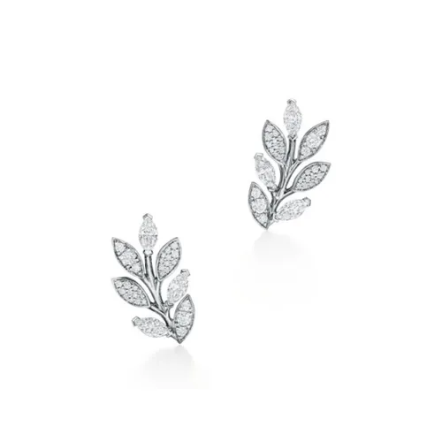 TIFFANY & CO. Earrings Women's Silver