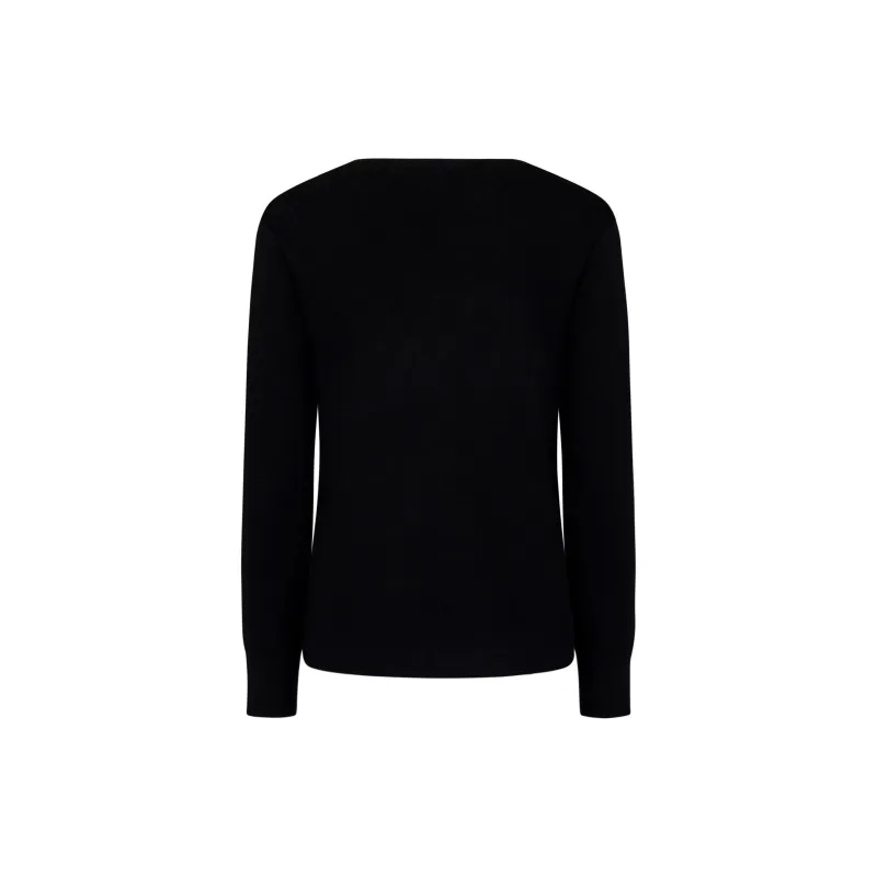 MaxMara Studio Crewneck Long Sleeved Jumper-1