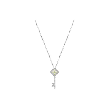 Swarovski Engaged Necklaces Women's Silver