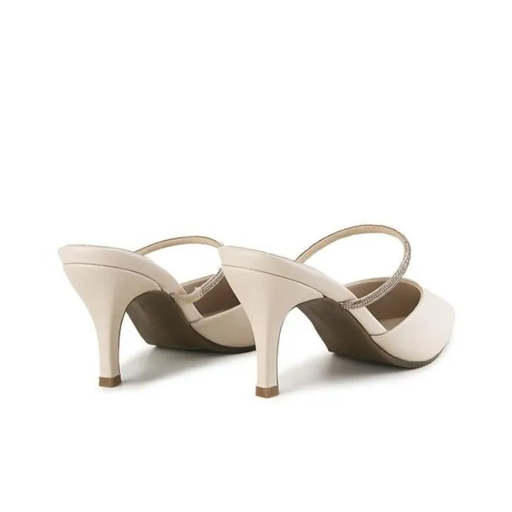 Hush Puppies Wrap-toe Slippers Women's Beige-3