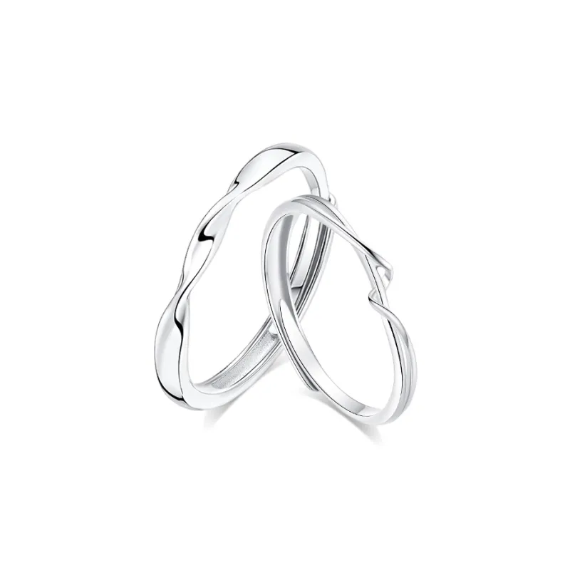 MISS TOOYA S999 Fine Silver Rings Unisex-0