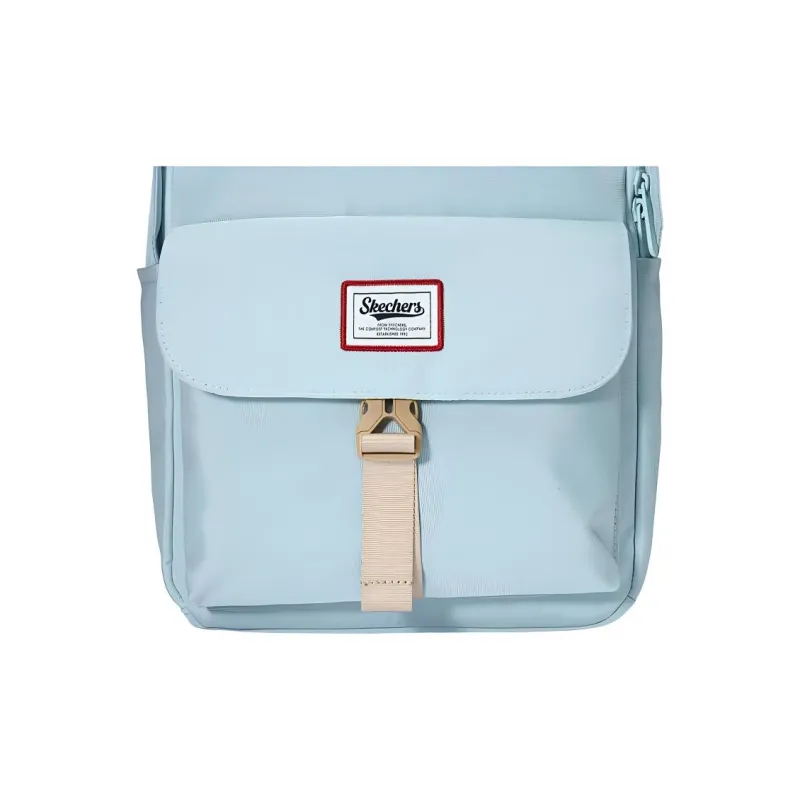 Skechers Fabric Backpack Regular Unisex Baby Light Blue-4