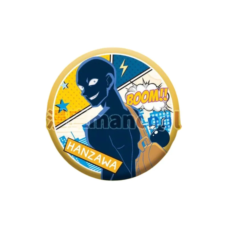 MANCOOL Detective Conan Case Closed Suspect Mr. Zase City Walk Collection Badge Badges-3