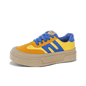 Meiretu Lightweight Breathable Height Increasing Low Top Skateboard Shoes Women's