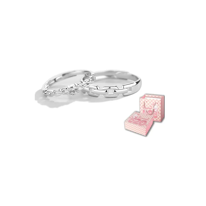 FireMonkey S925 Silver Rings Unisex-5