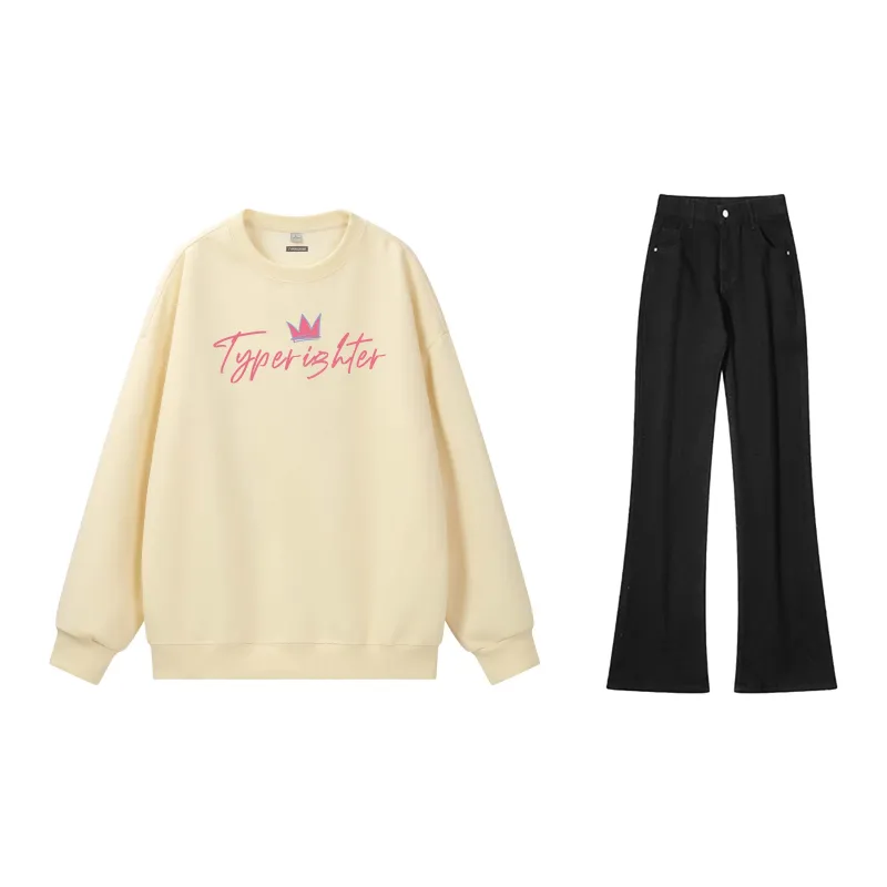 TYPERIGHTER Sweatshirt Set Unisex-11
