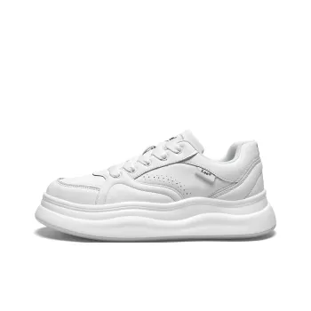 Lee Casual Versatile White Sneakers Height Increasing Low-Top Skateboard Shoes Men