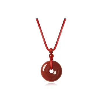 Zheng Baifu Agate Jade Necklaces Unisex