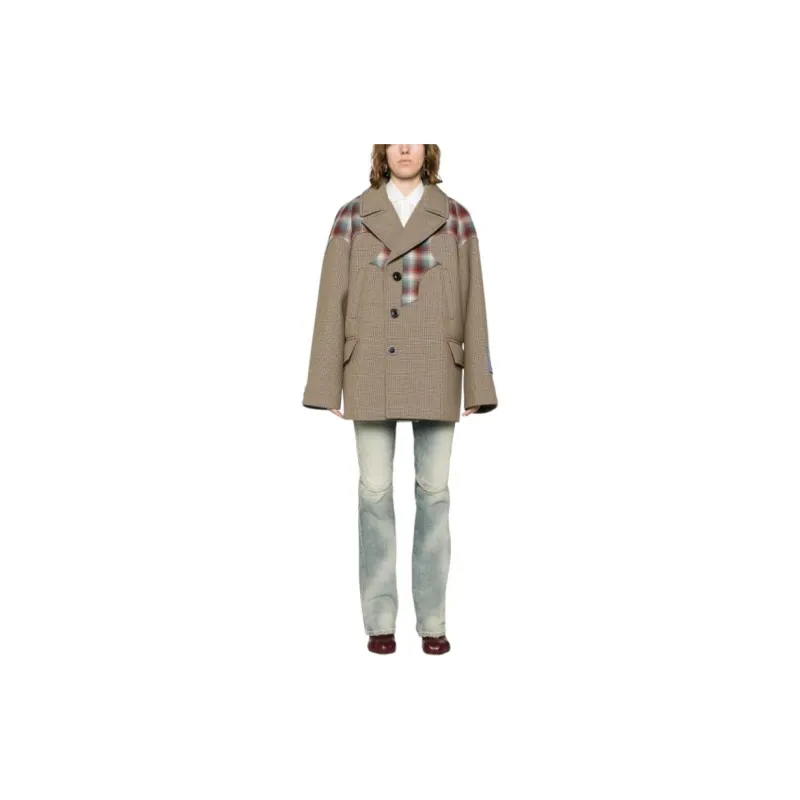 Maison Margiela x Pendleton FW23 Business Suit Unisex Brown-1