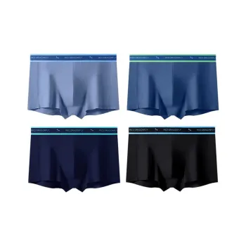 RED DRAGONFLY Cotton Panties Men's 4 Piece Gift Box Sets