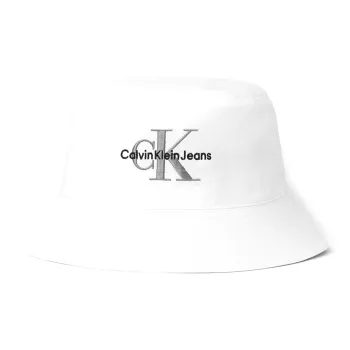 CALVIN KLEIN Cotton Bucket Hats Men's White