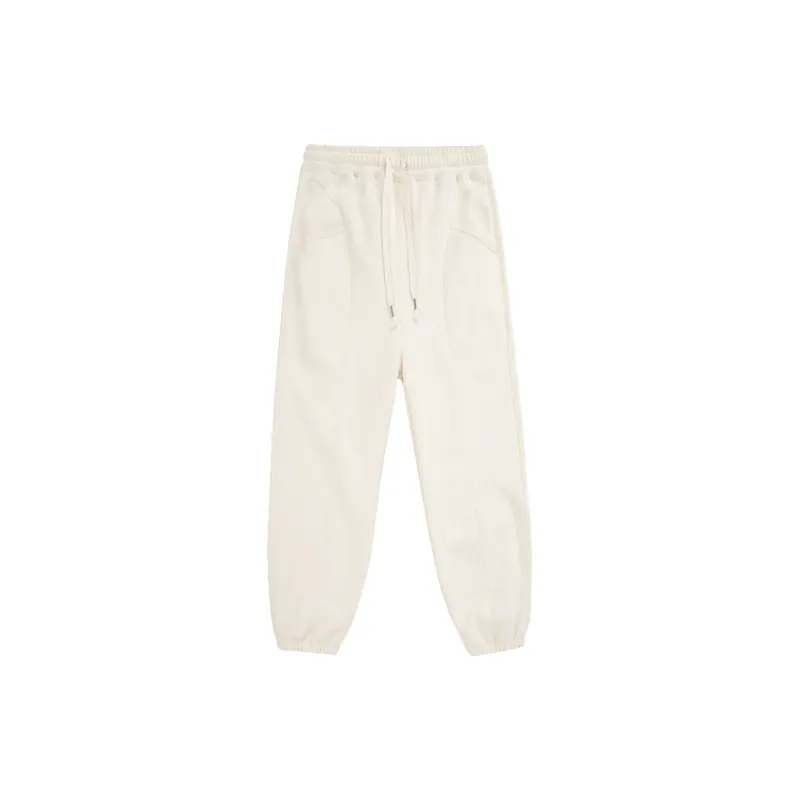 GUUKA TECH Casual Pants Unisex Light Apricot-1