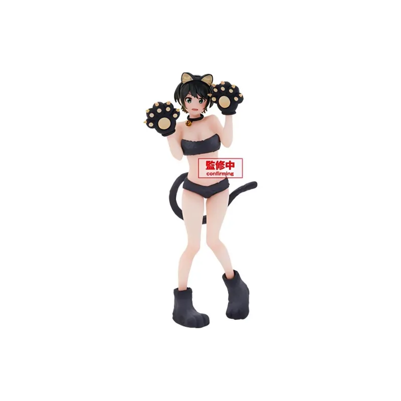 TAITO Rent-A-Girlfriend Ruka Sarashina Cat Version 20cm Bonus Gifts-0